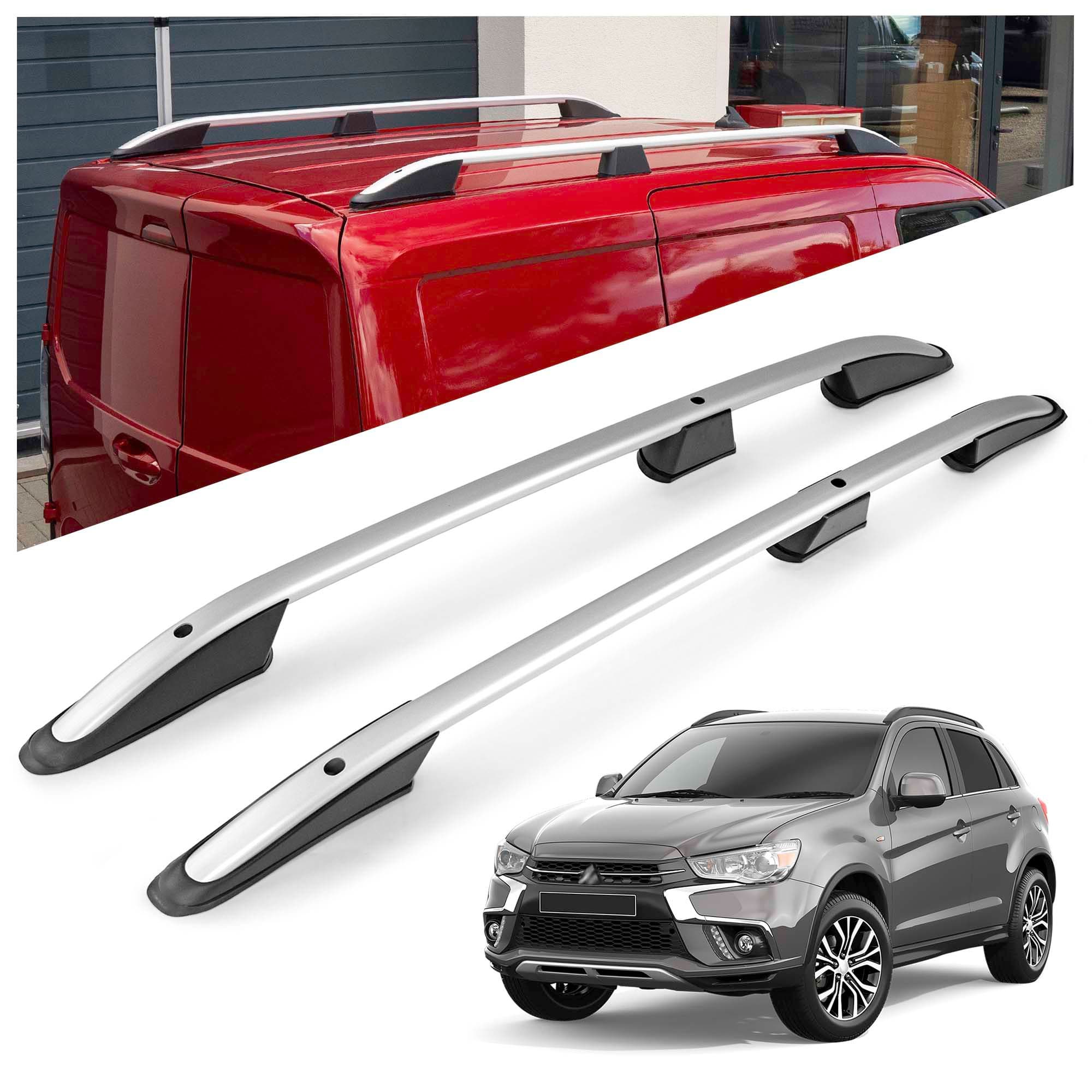 Roof rails Elegance — Silver, Aluminum | Plastic, Matte