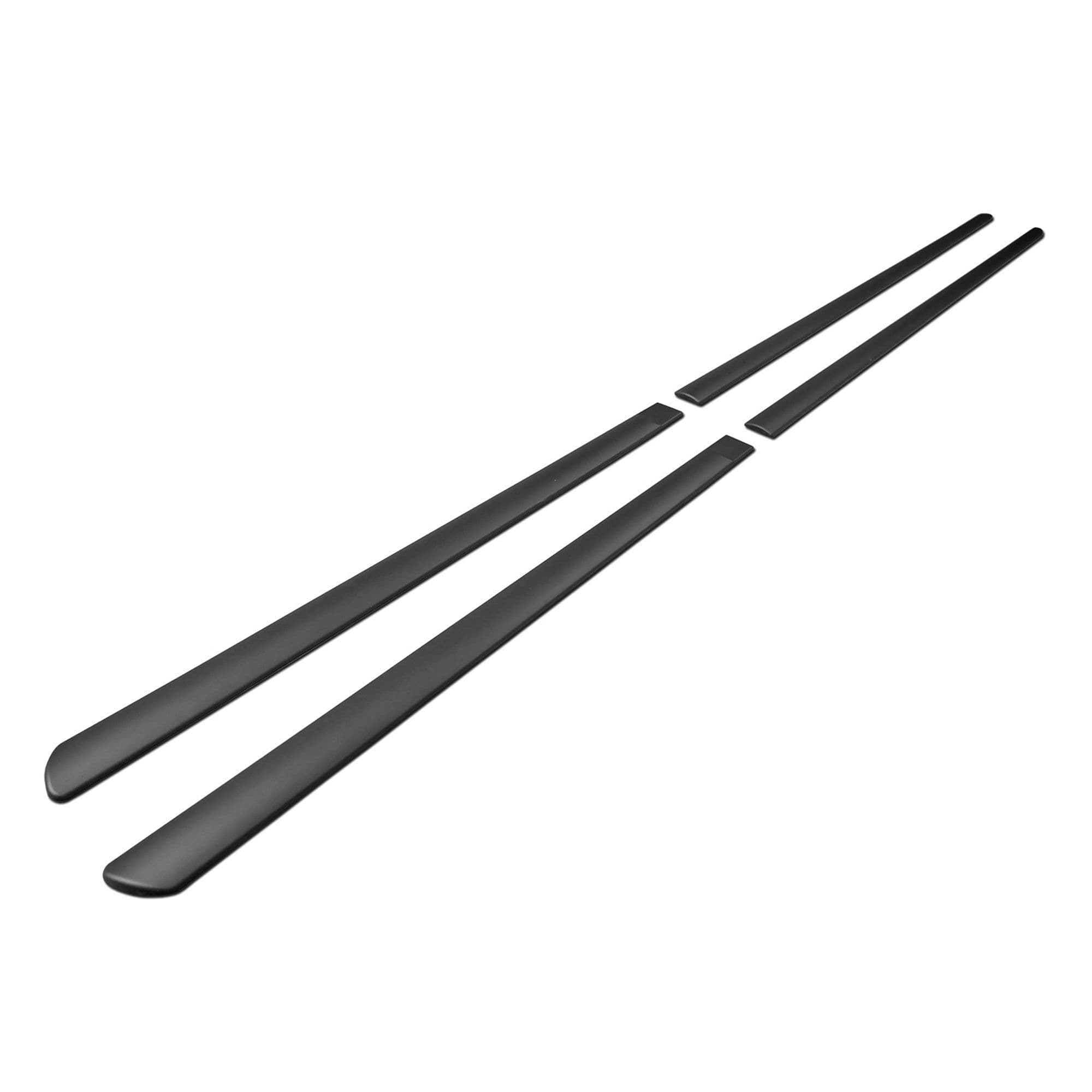 Side door trims — Black, Polyurethane composite PU, Matte