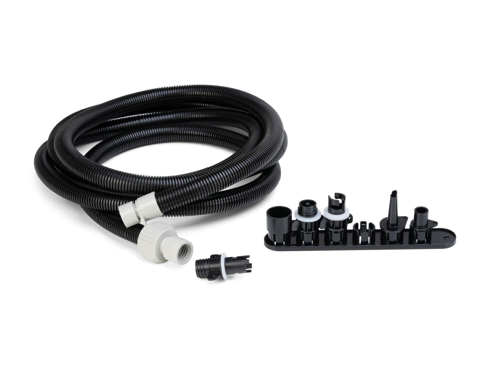 Extension hose for pump with nozzle set, 3.6 m ATMOS — Black | White, Plastic, Matte