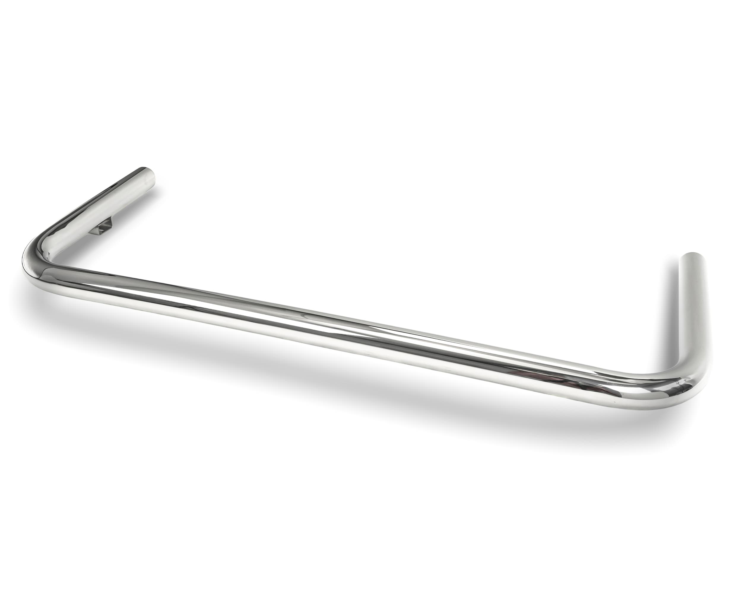 Rear roof bar for mounting halogen lights — Chrome, Stainless steel, Polished