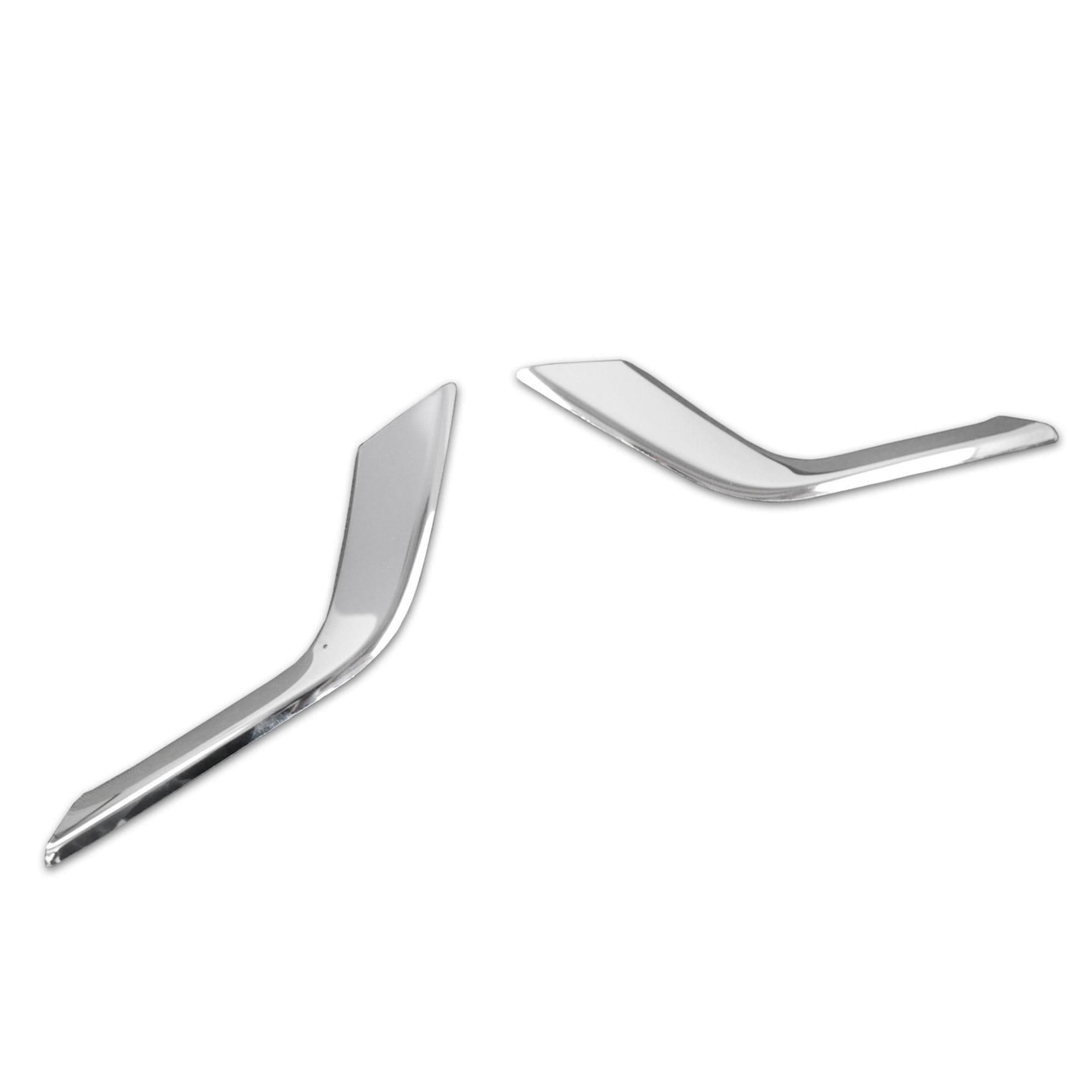 Fog light frames — Chrome, Stainless steel, Polished