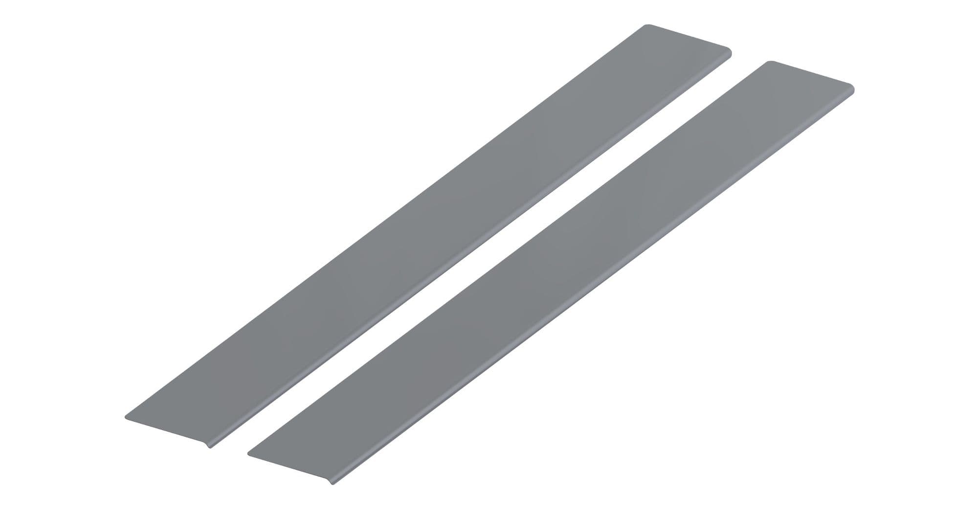 Front sill trims One Line — Chrome, Stainless steel, Polished