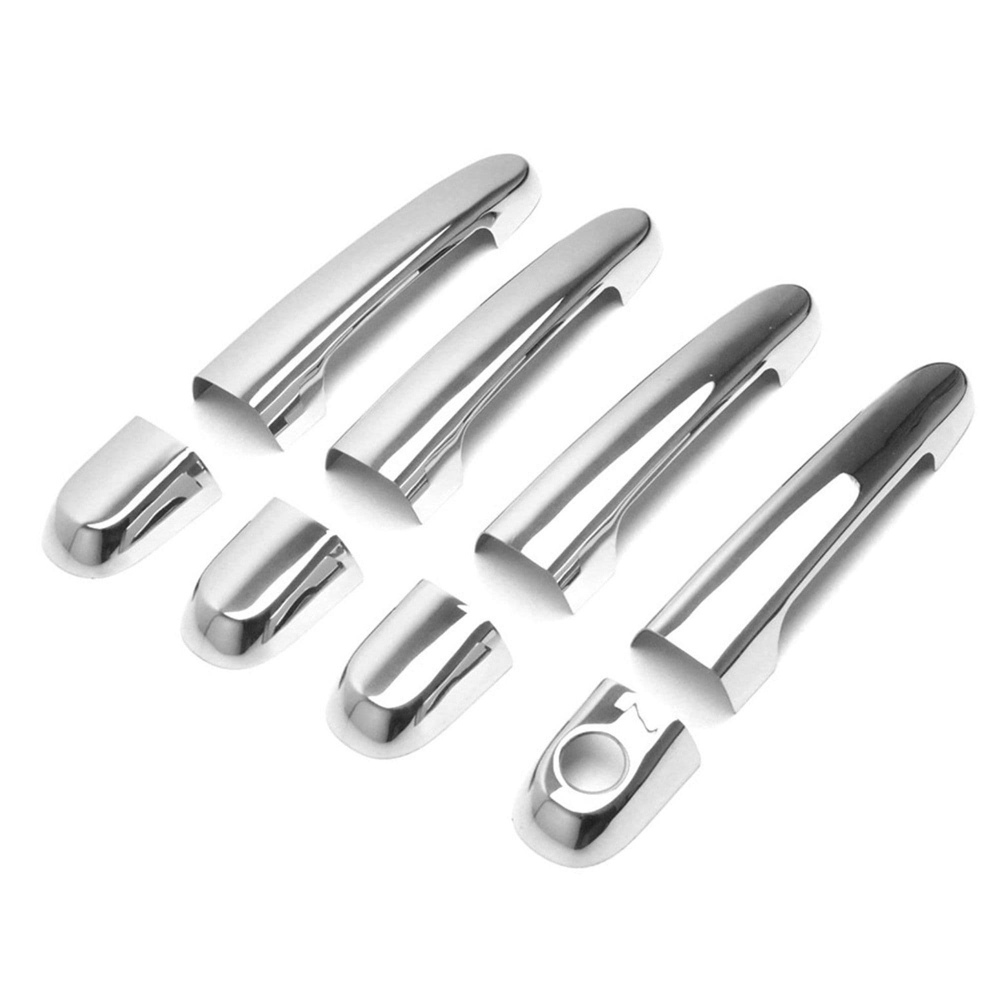 Handle covers — Chrome, Stainless steel, Polished