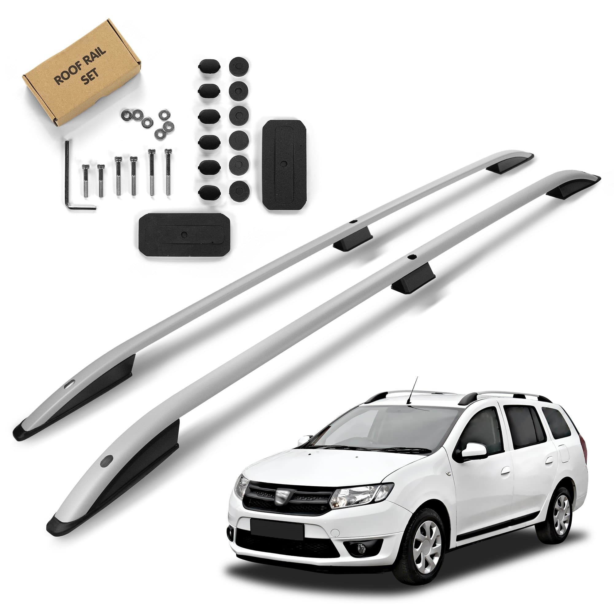 Roof rails SKYPORT — Silver, Aluminum | Plastic, Matte
