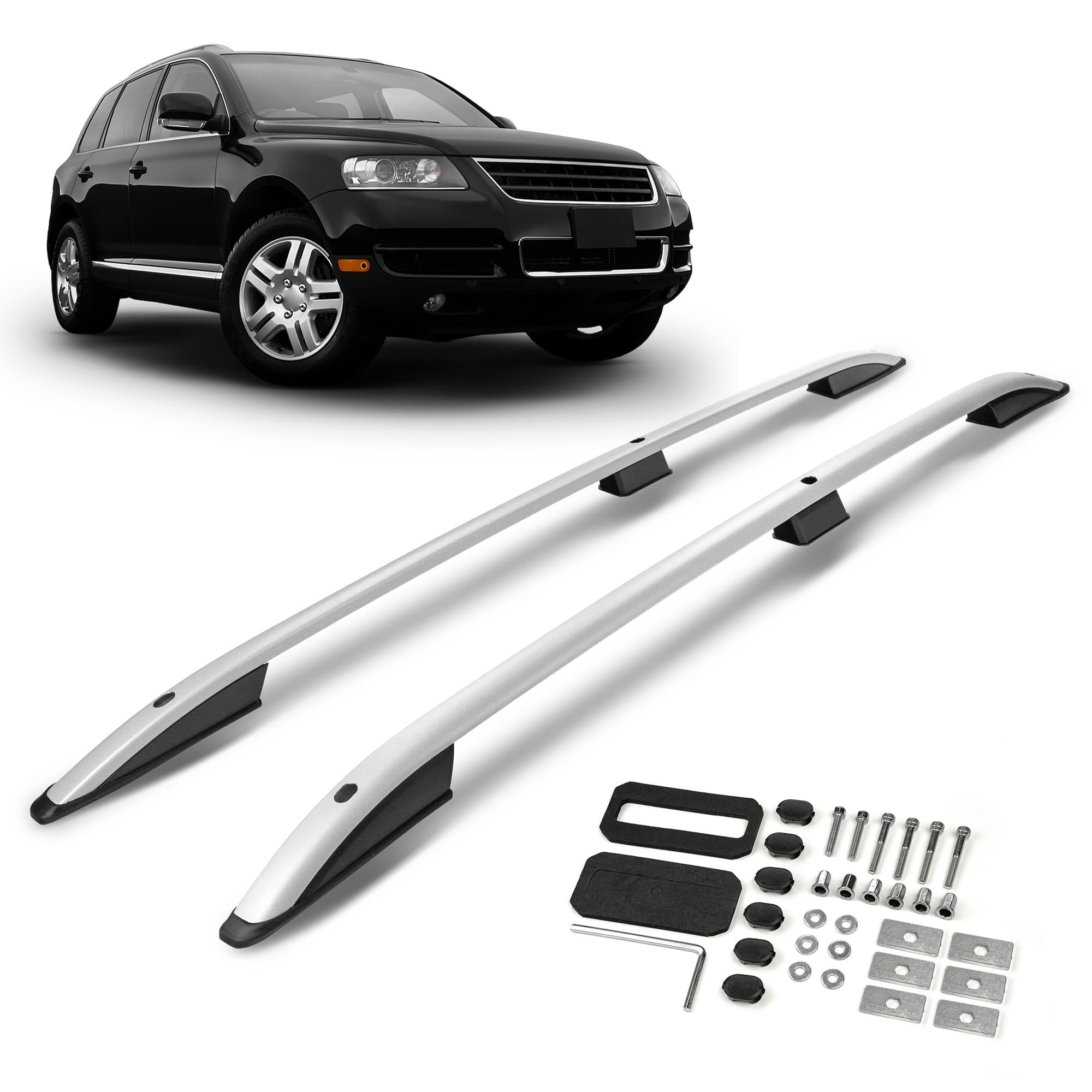 Roof rails SKYPORT — Silver, Aluminum | Plastic, Matte