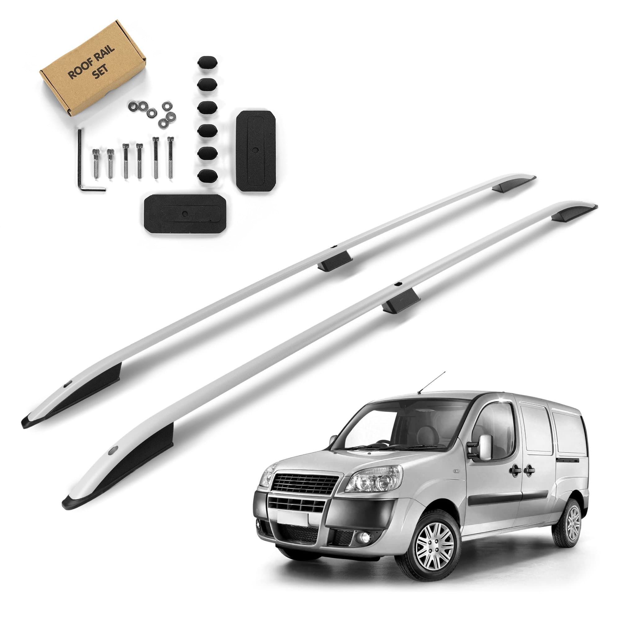 Roof rails SKYPORT — Silver, Aluminum | Plastic, Matte