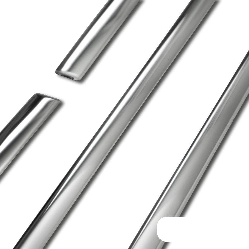 Side door trims — Chrome, Stainless steel, Polished