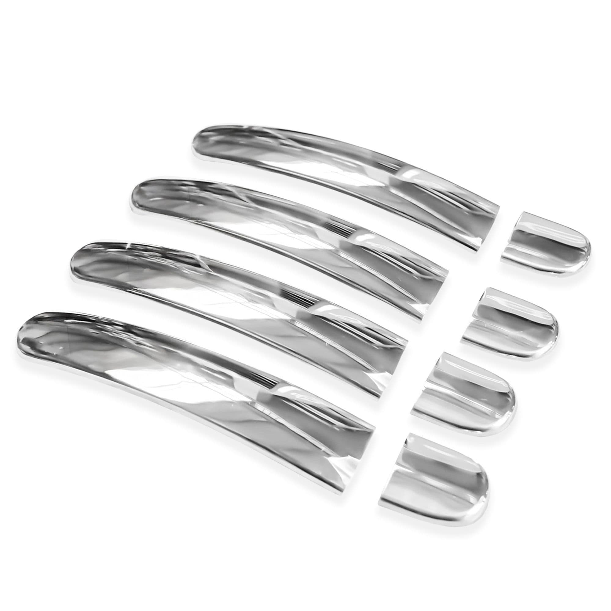 Handle covers — Chrome, Stainless steel, Polished