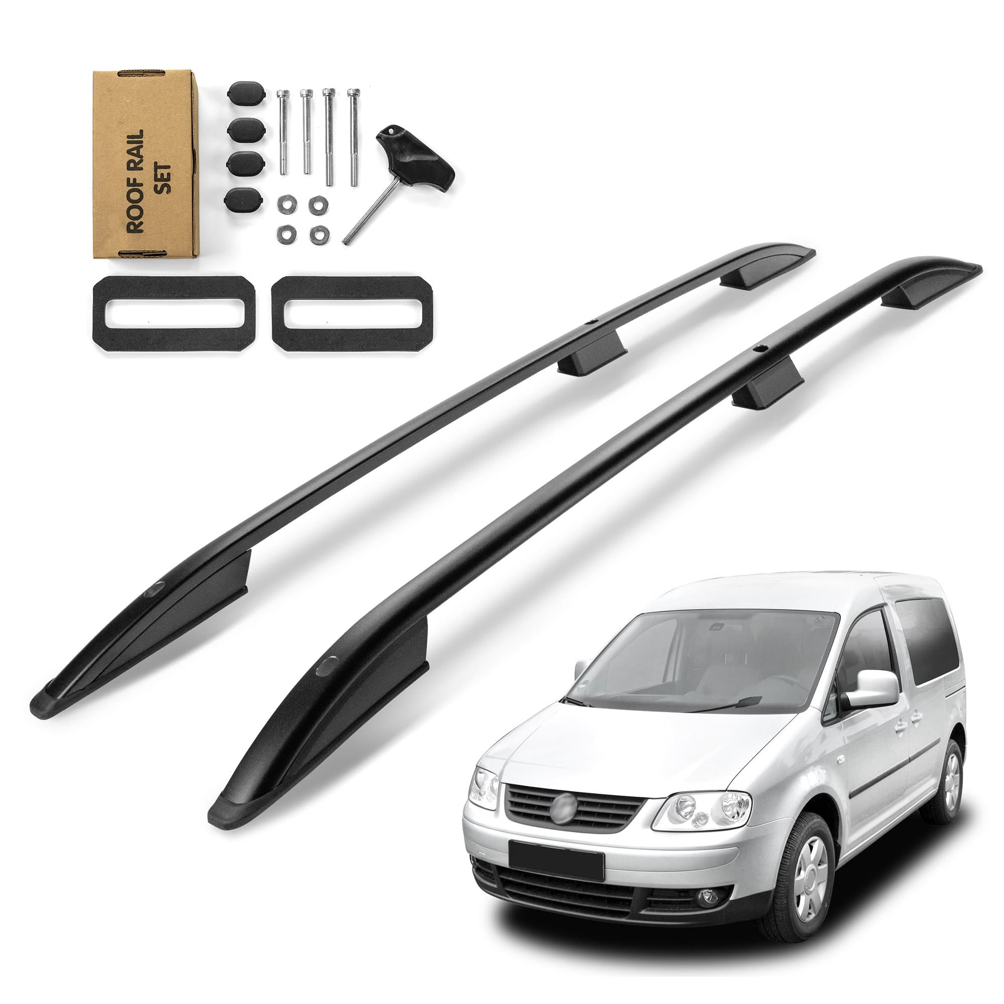 Roof rails SKYPORT — Black, Aluminum | Plastic, Painted