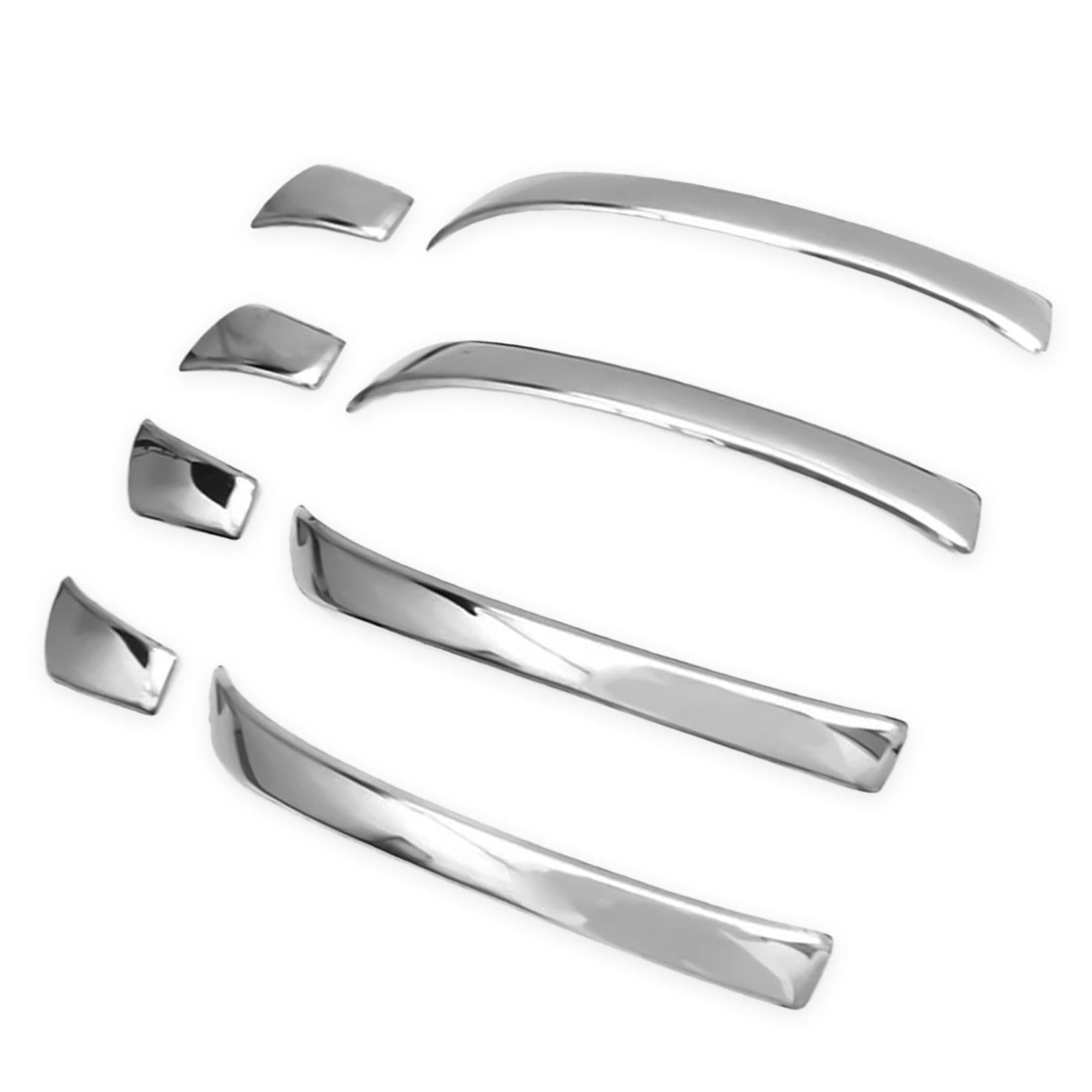 Handle covers — Chrome, Stainless steel, Polished