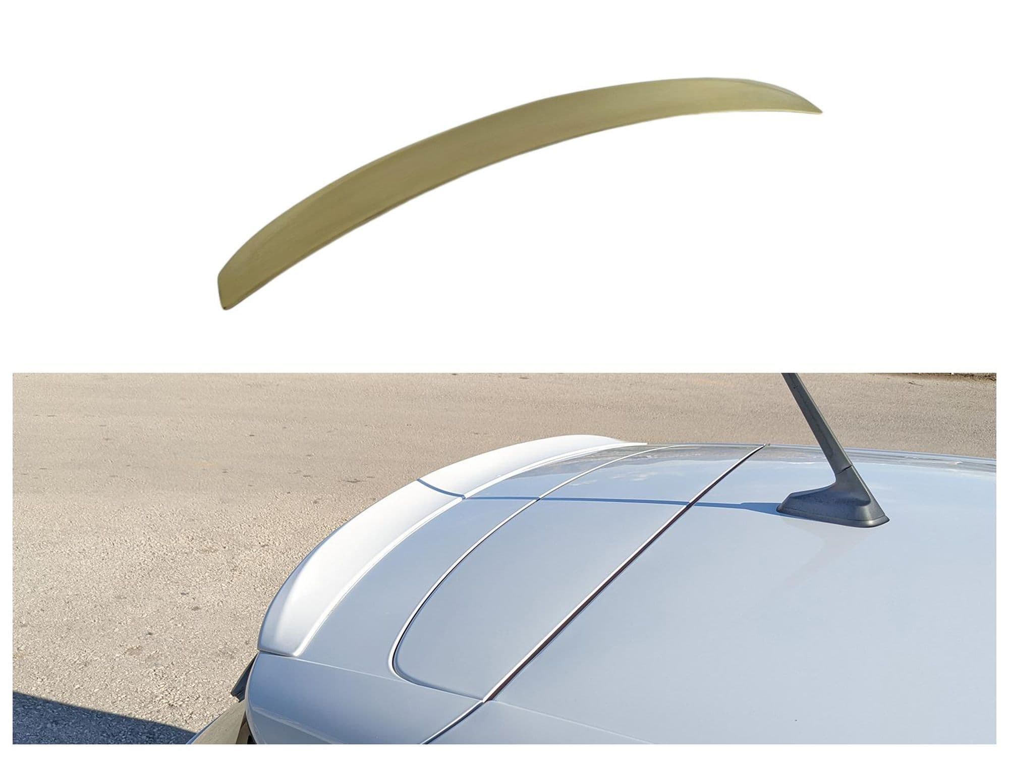Roof spoiler — Polyurethane, For painting