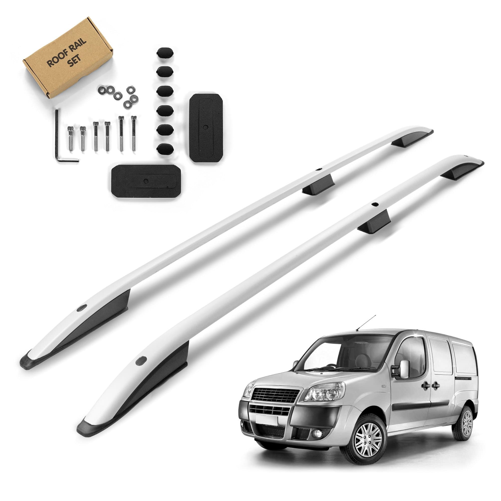 Roof rails SKYPORT — Silver, Aluminum | Plastic, Matte