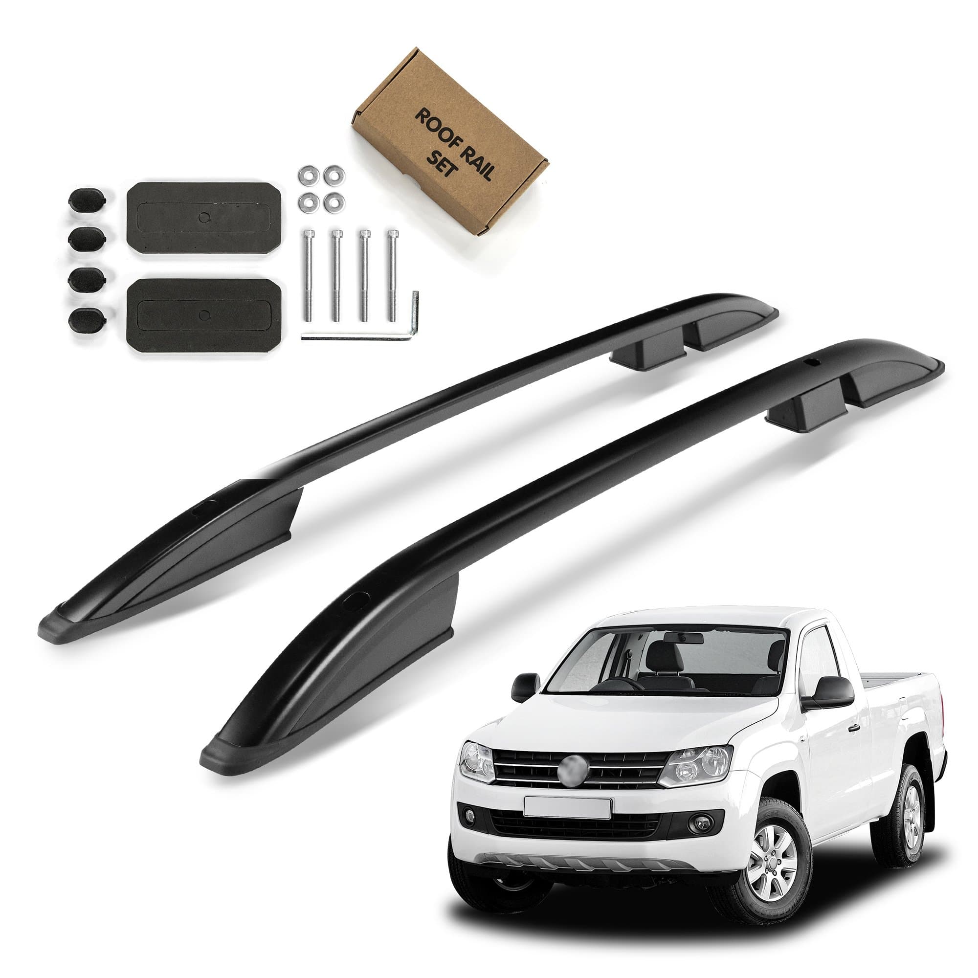 Roof rails SKYPORT — Black, Aluminum | Plastic, Painted