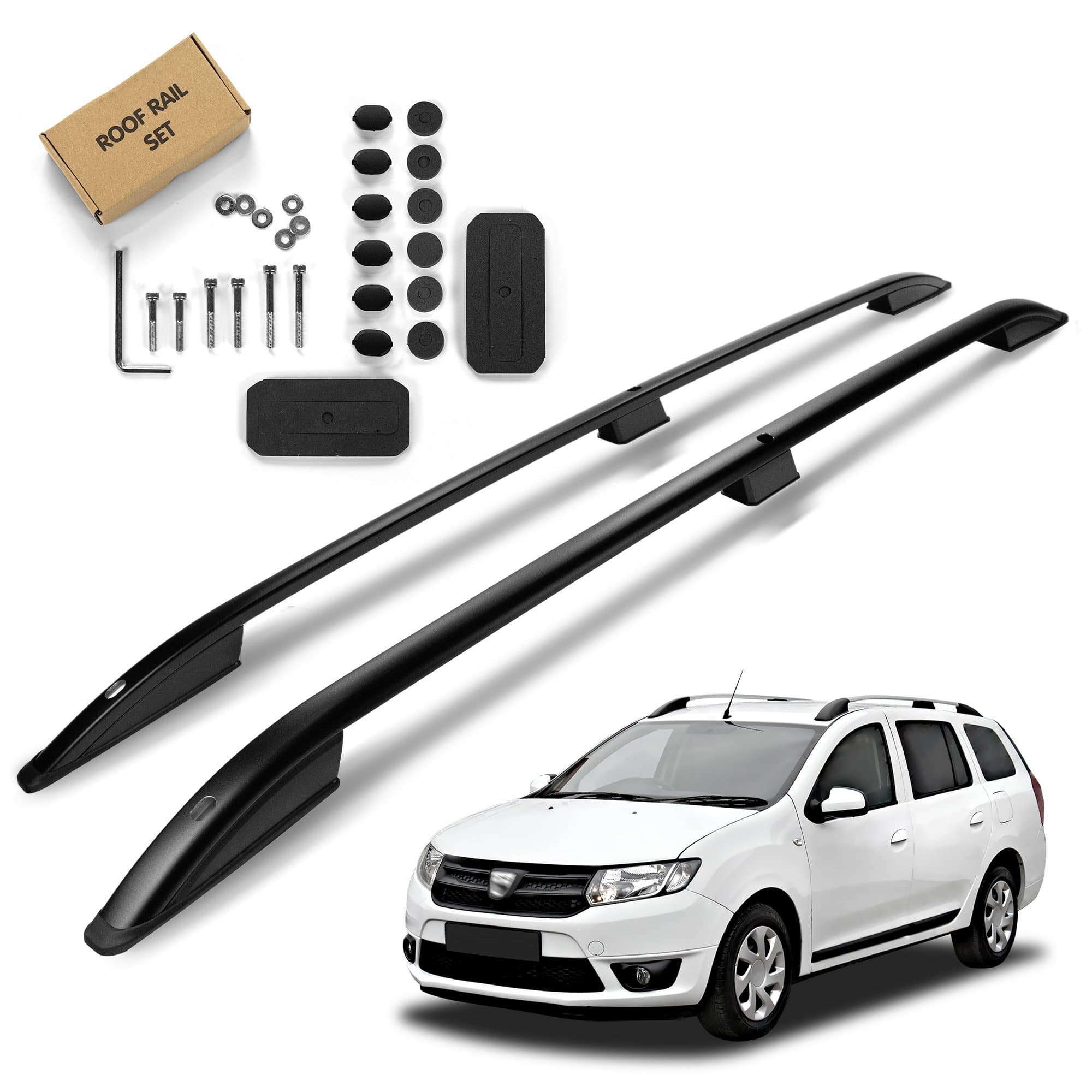 Roof rails SKYPORT — Black, Aluminum | Plastic, Painted