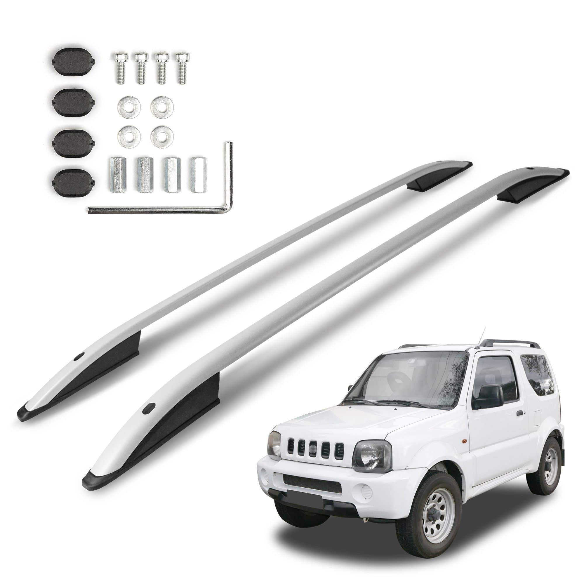 Roof rails SKYPORT — Silver, Aluminum | Plastic, Matte