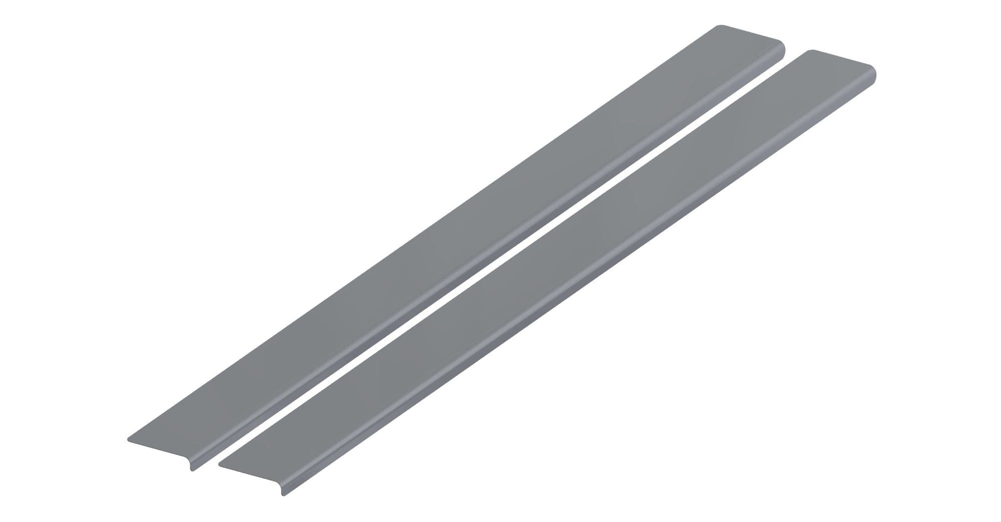 Front sill trims One Line — Chrome, Stainless steel, Polished