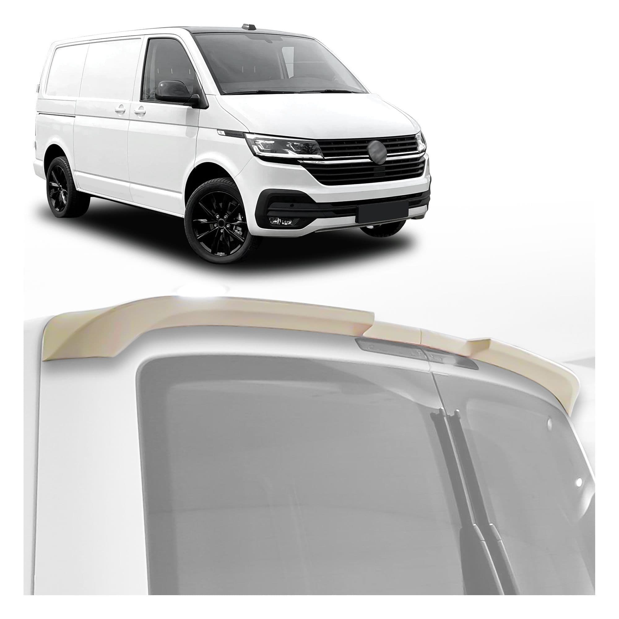 Roof spoiler — Polyurethane, For painting