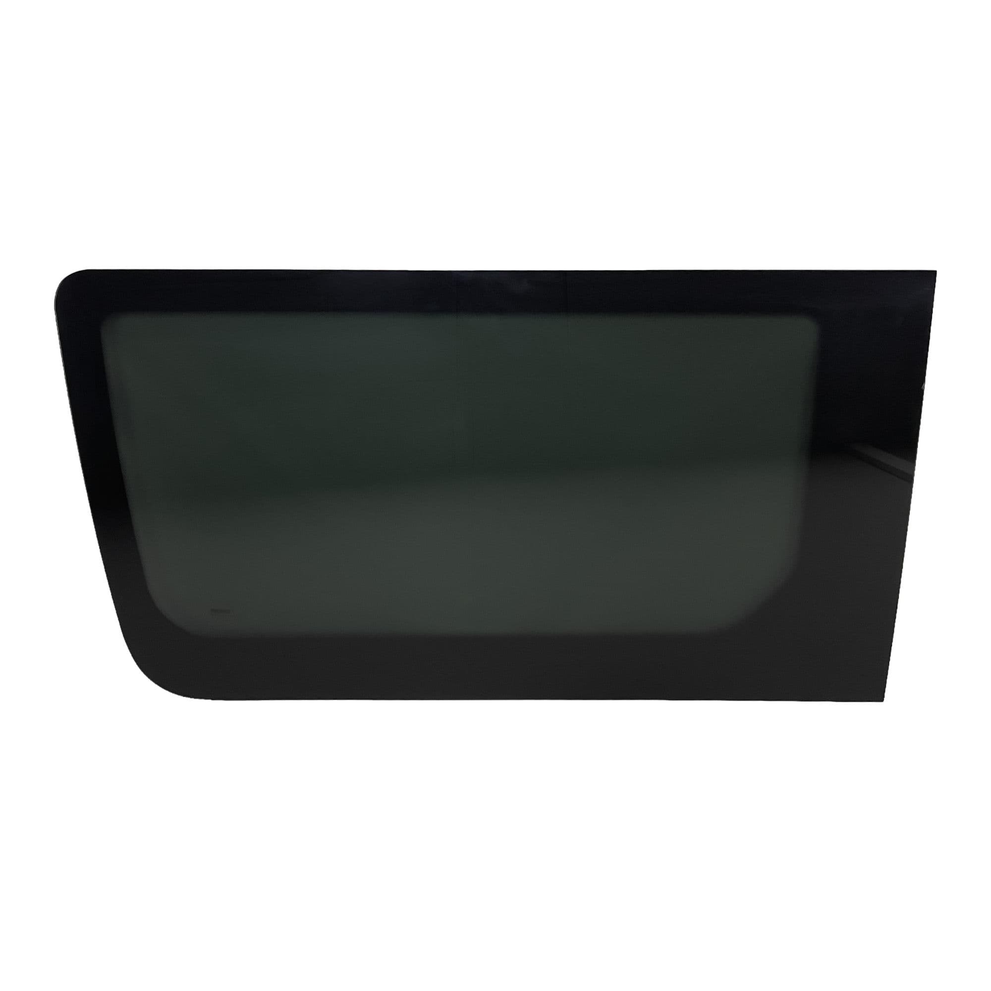 Sliding door right fixed side window Galaxy — Semi-transparent tinted, Glass, Polished