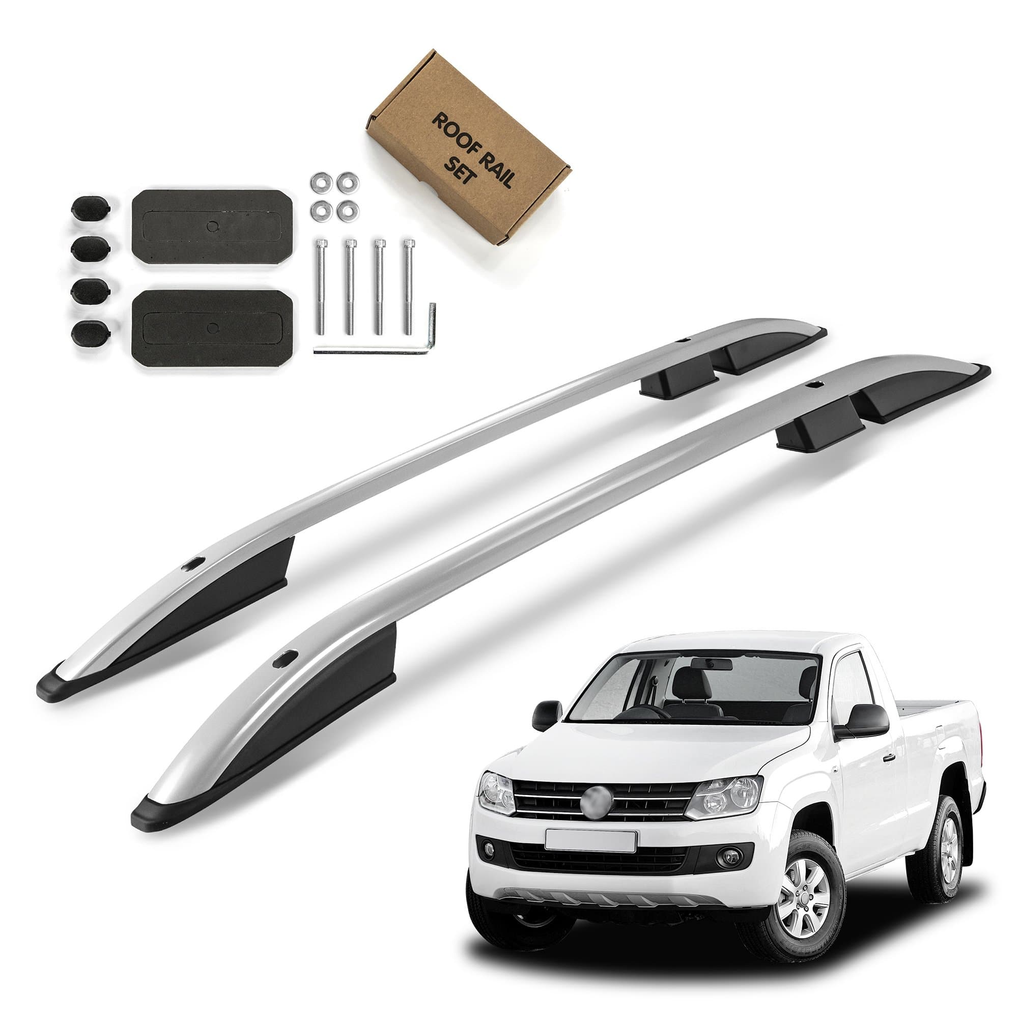 Roof rails SKYPORT — Silver, Aluminum | Plastic, Matte