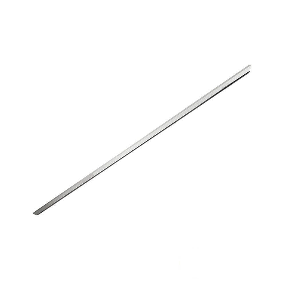 Moulure de hayon arrière au-dessus de la plaque d'immatriculation — Chrome, Acier inoxydable, Poli