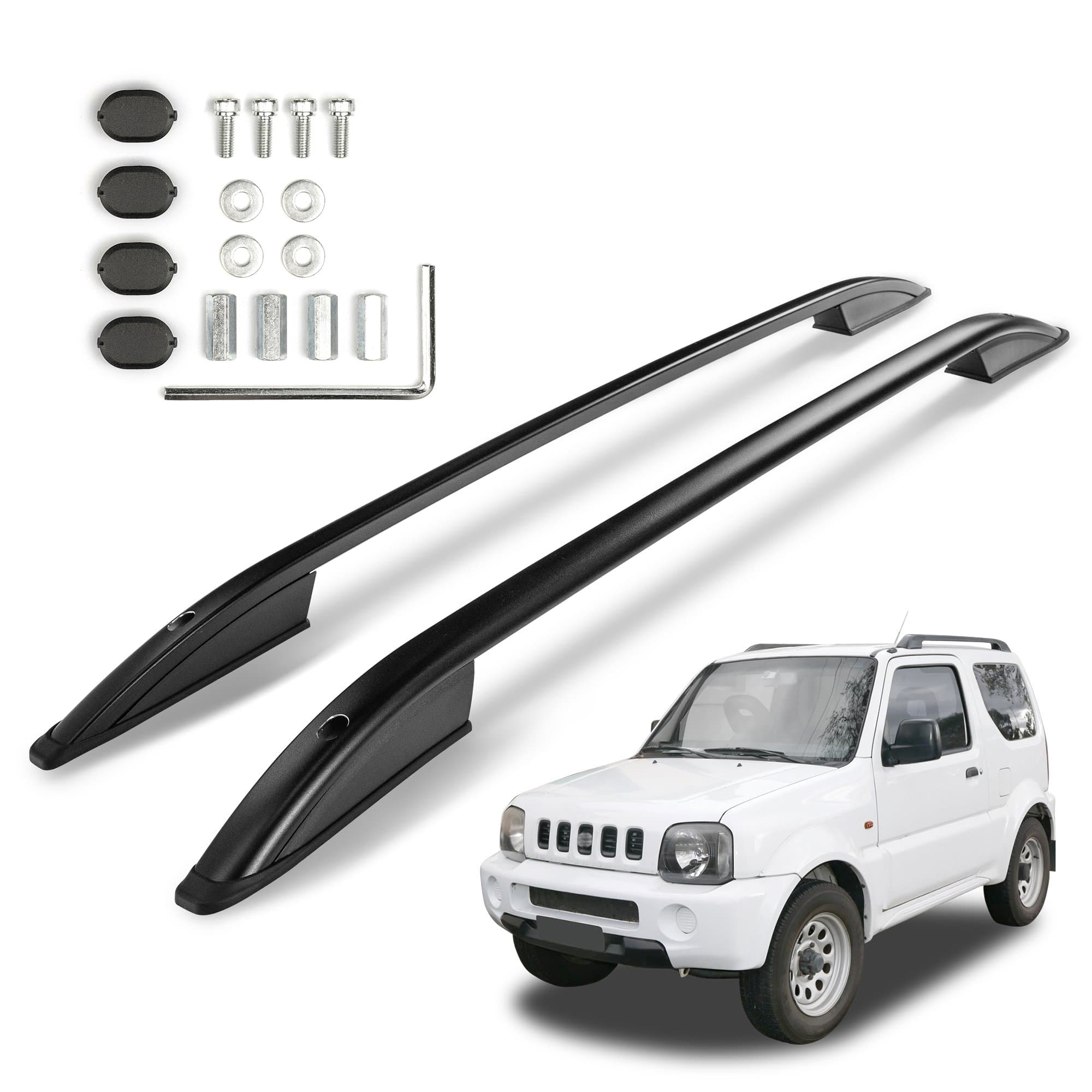 Roof rails SKYPORT — Black, Aluminum | Plastic, Painted