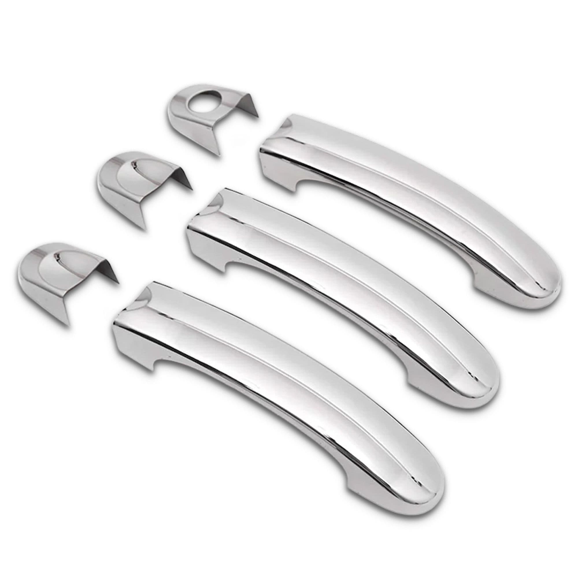Handle covers — Chrome, Stainless steel, Polished