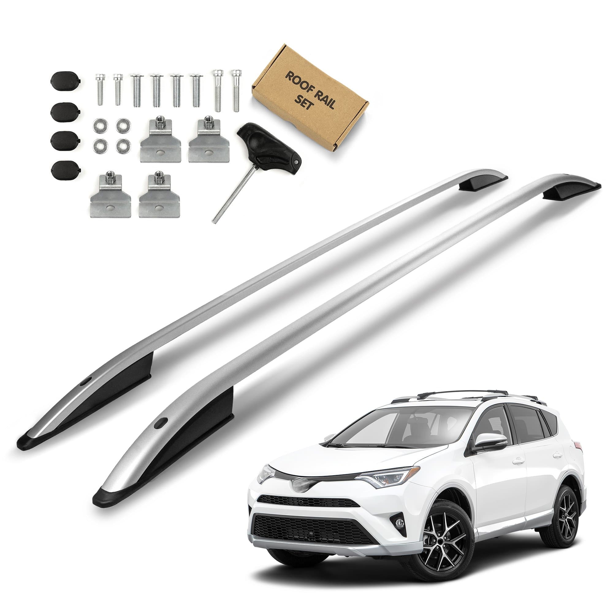 Roof rails SKYPORT — Silver, Aluminum | Plastic, Matte